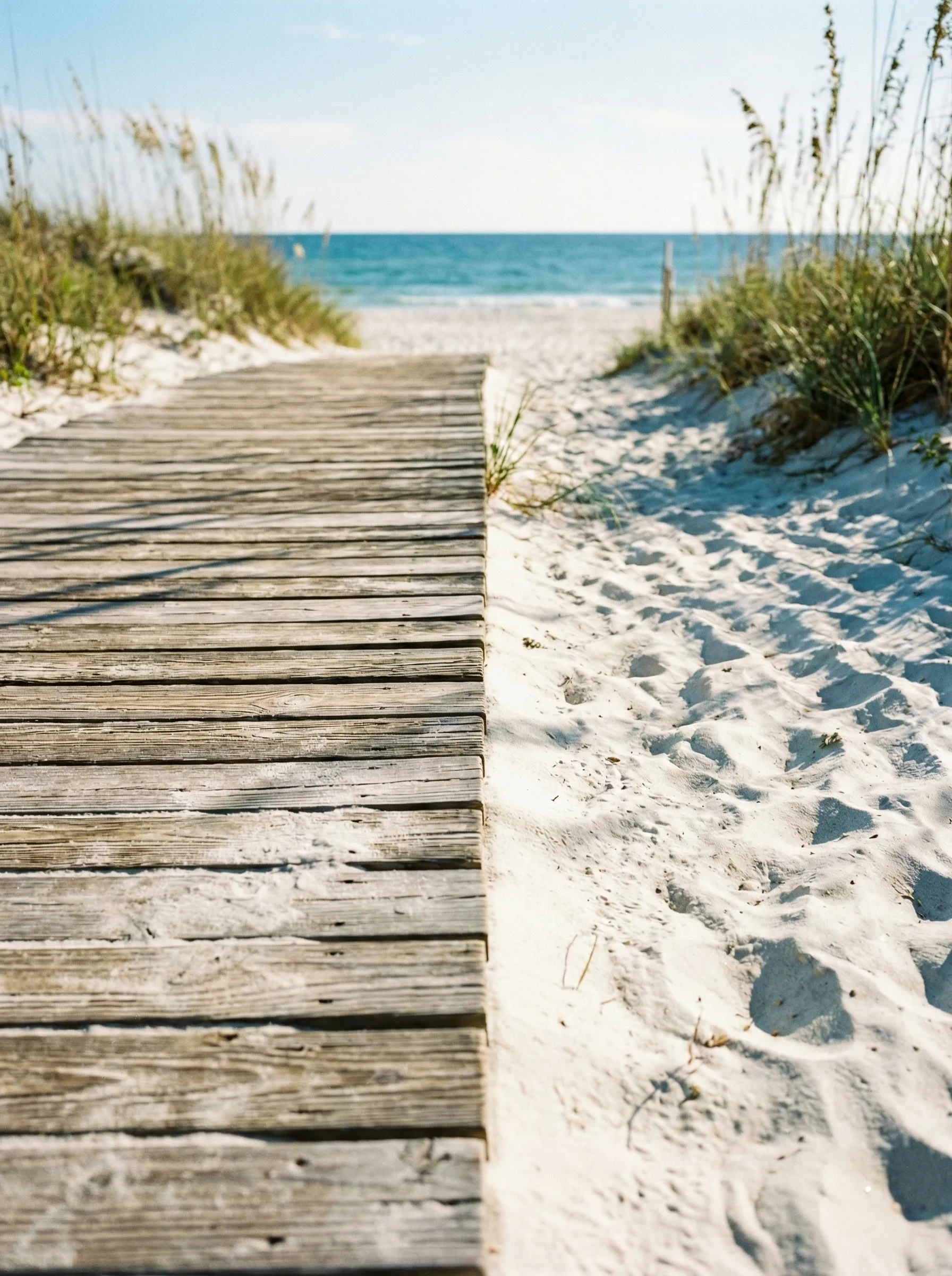 Coastal pathway entrance
