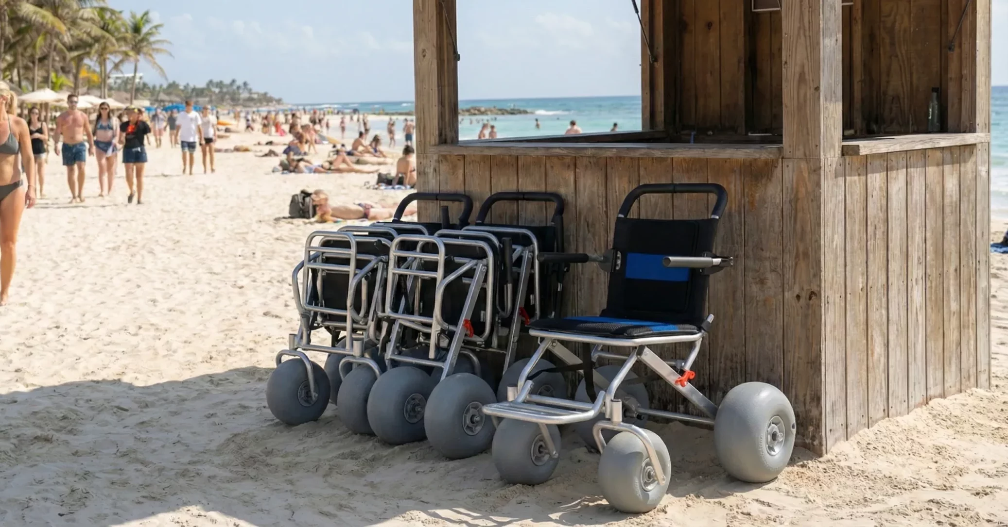 Lightweight-beach-wheelchair-scene