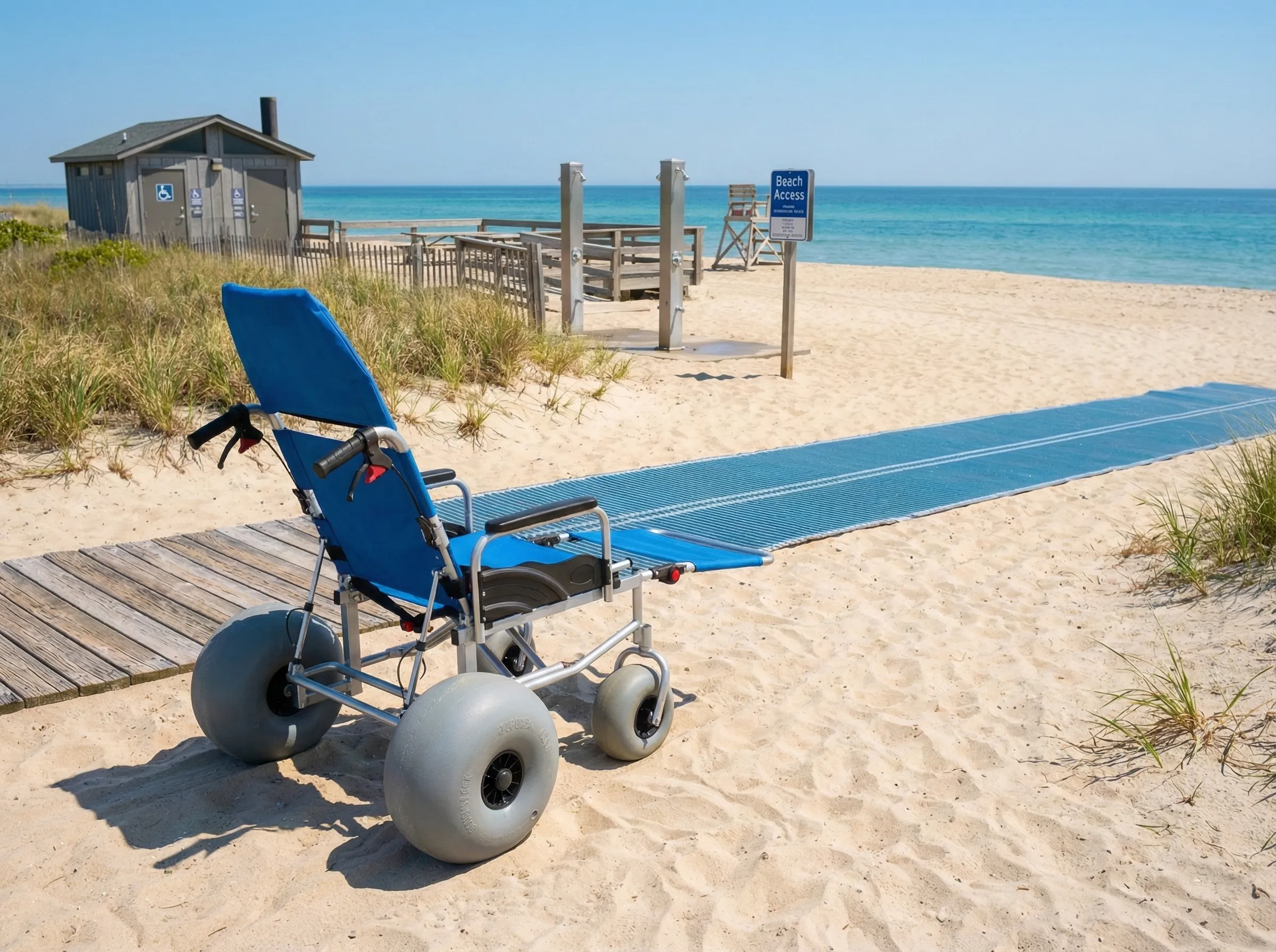All-Terrain Beach Wheelchair