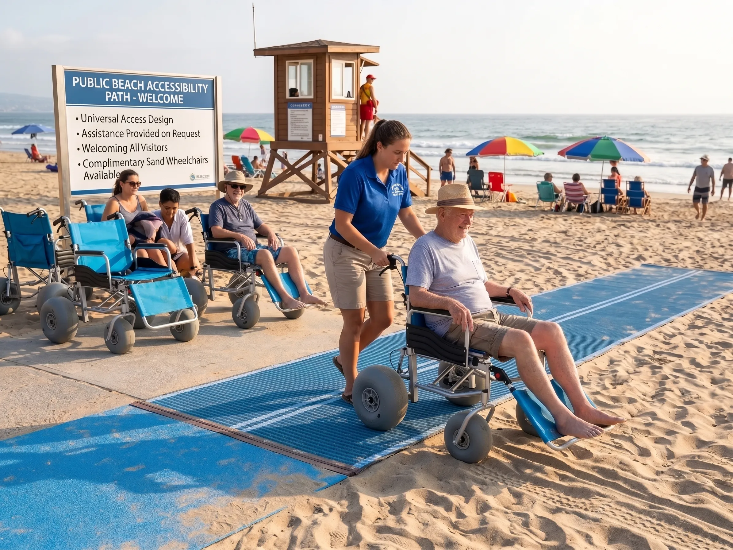 All-Terrain Beach Wheelchair