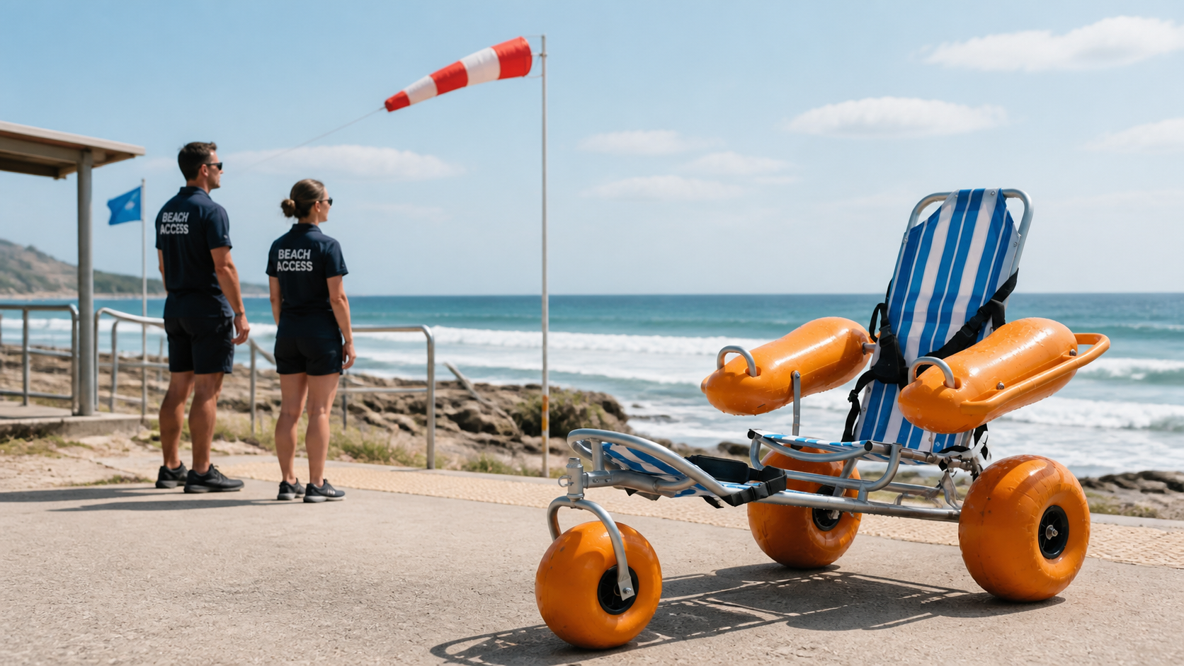 How should teams handle wind, waves, and changing water