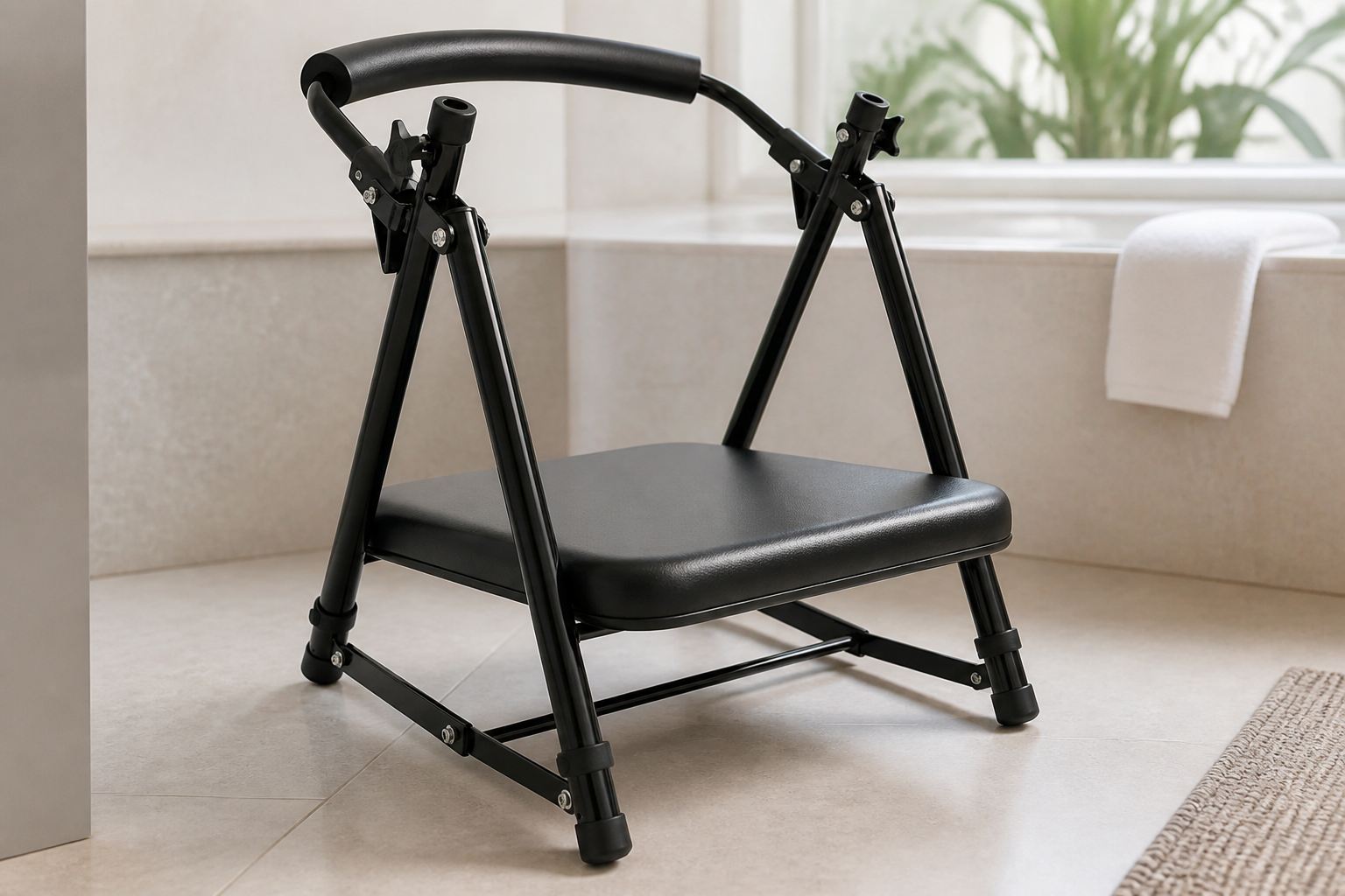 What should staff record about the seat and handles