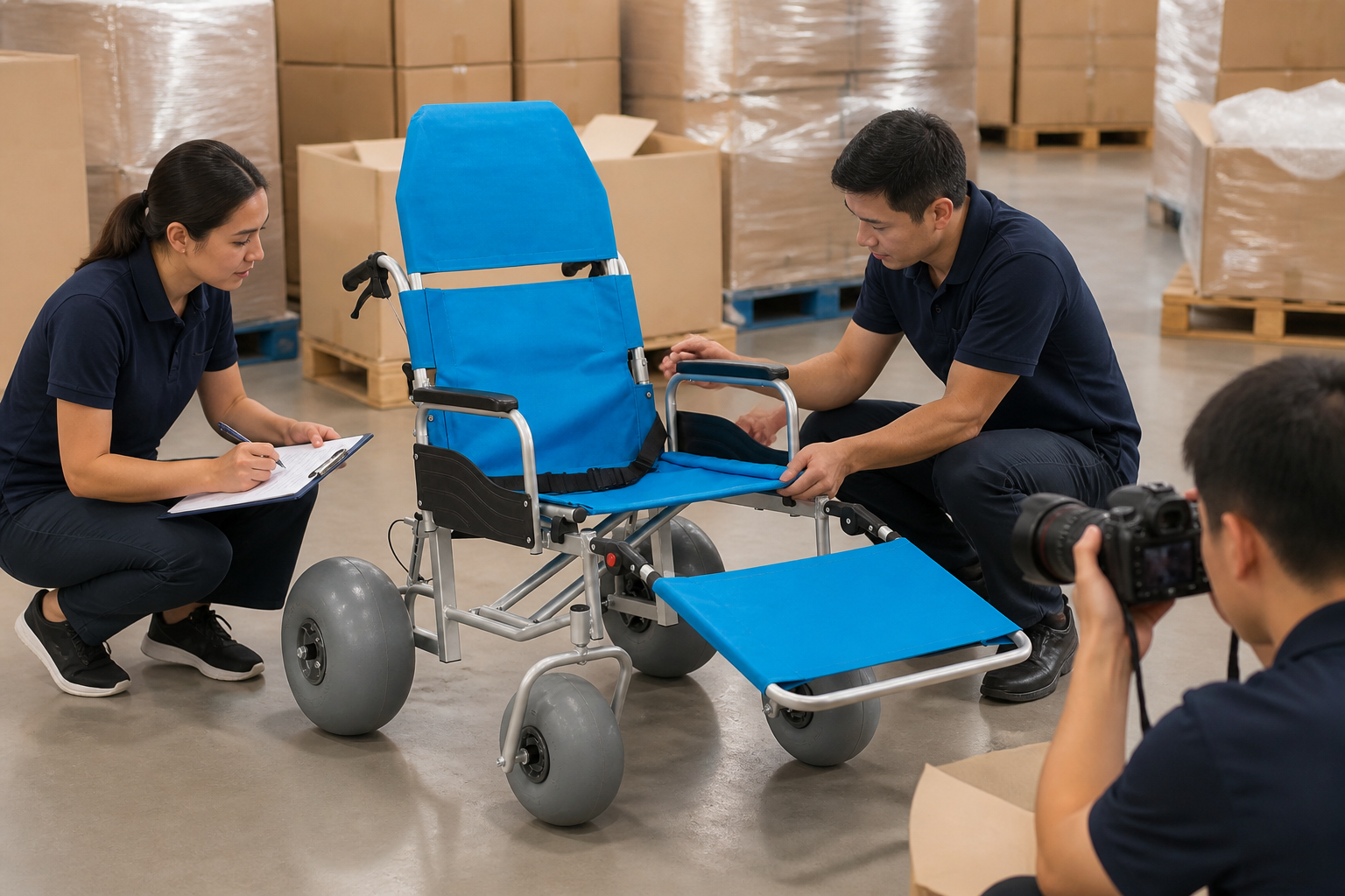 Which receiving checks connect back to supplier evidence