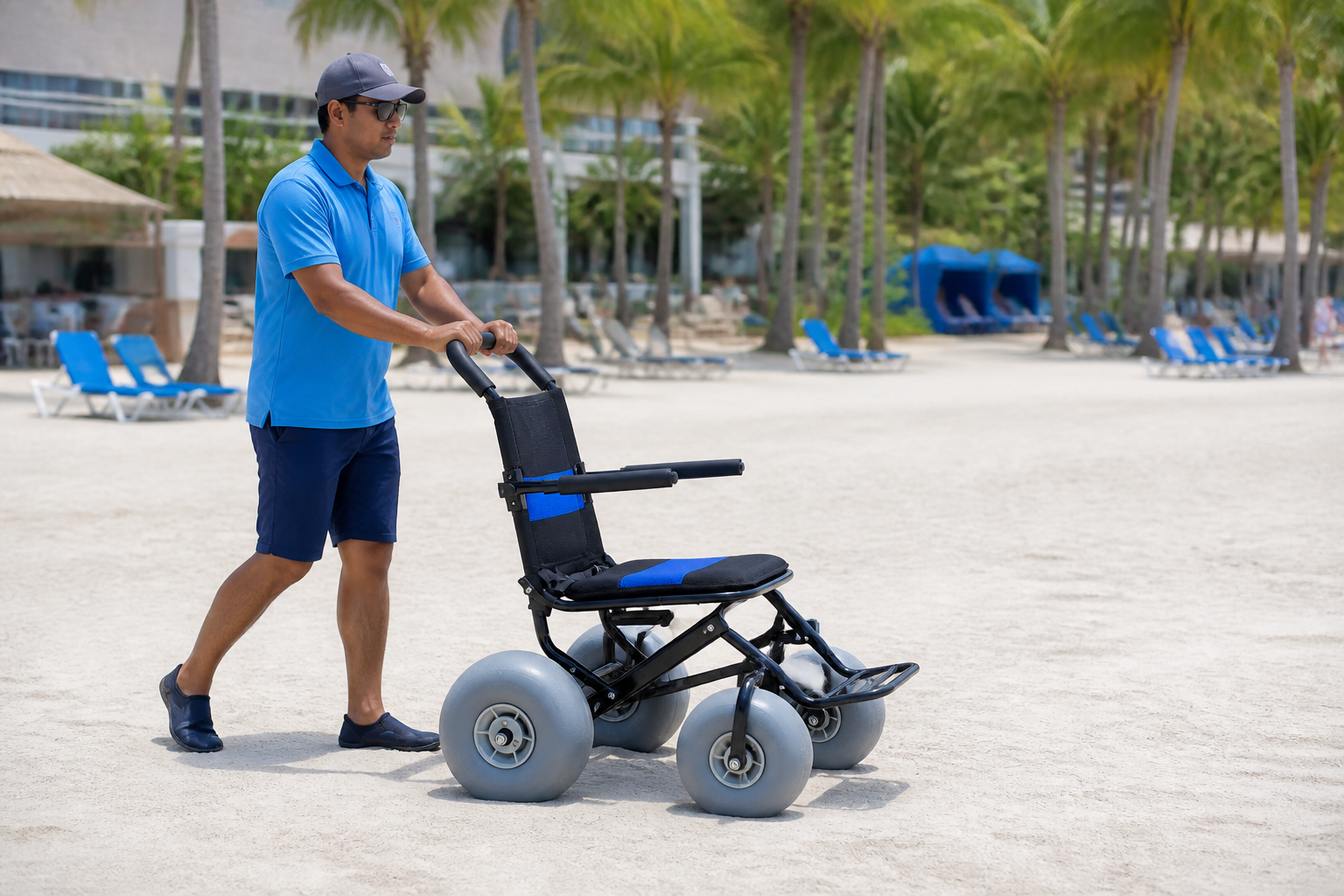 All-Terrain Beach Wheelchair section 4