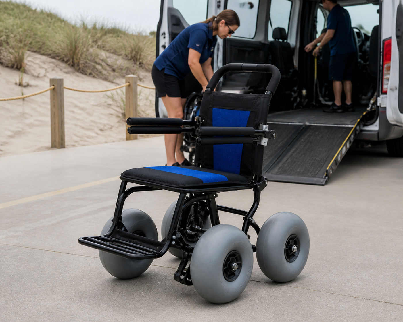 All-Terrain Beach Wheelchair section 6