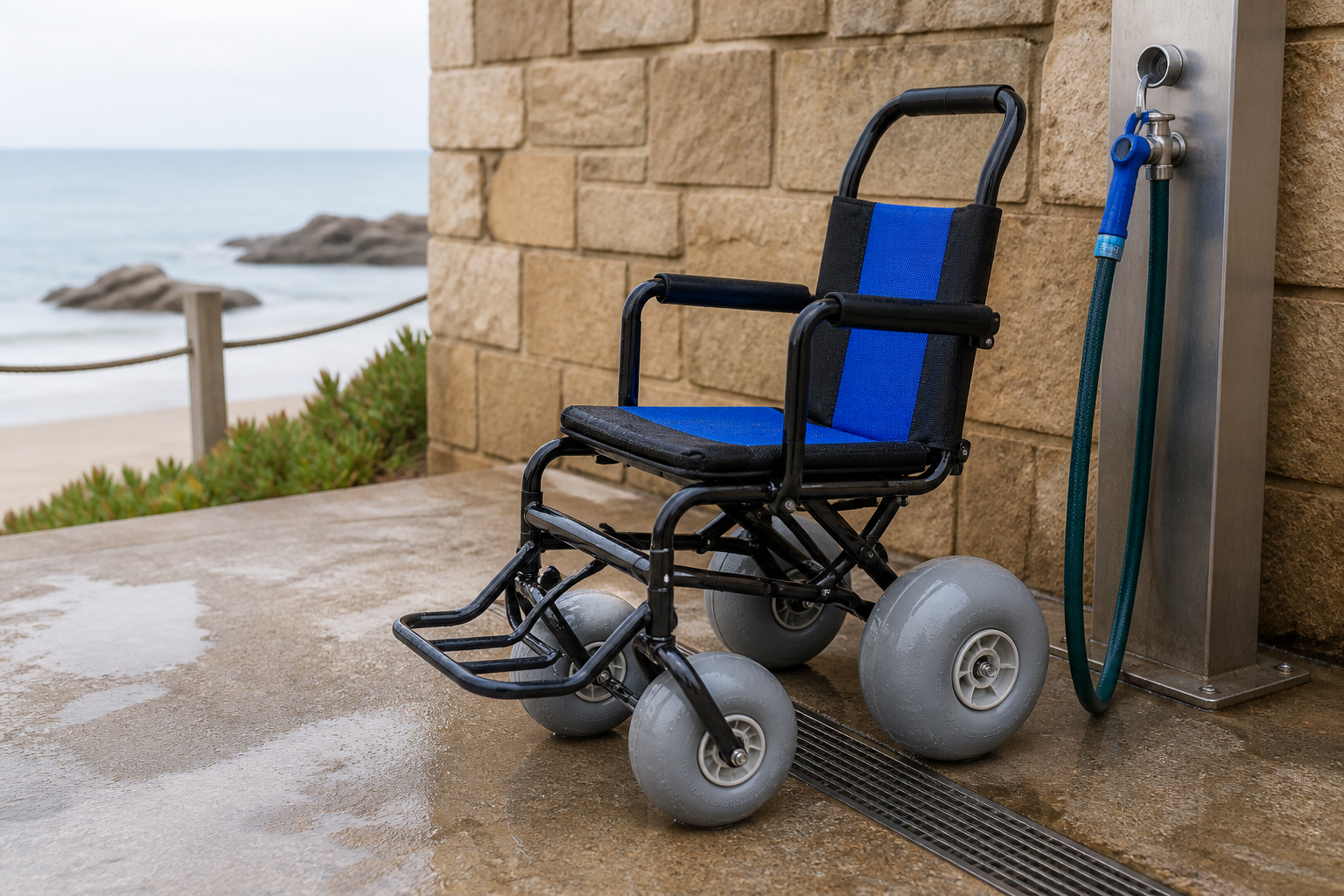 All-Terrain Beach Wheelchair section 7