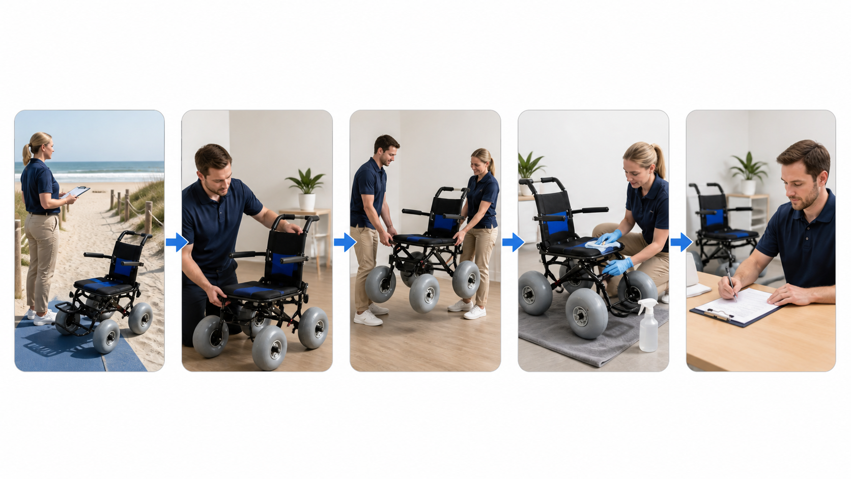 All-Terrain Beach Wheelchair section 10
