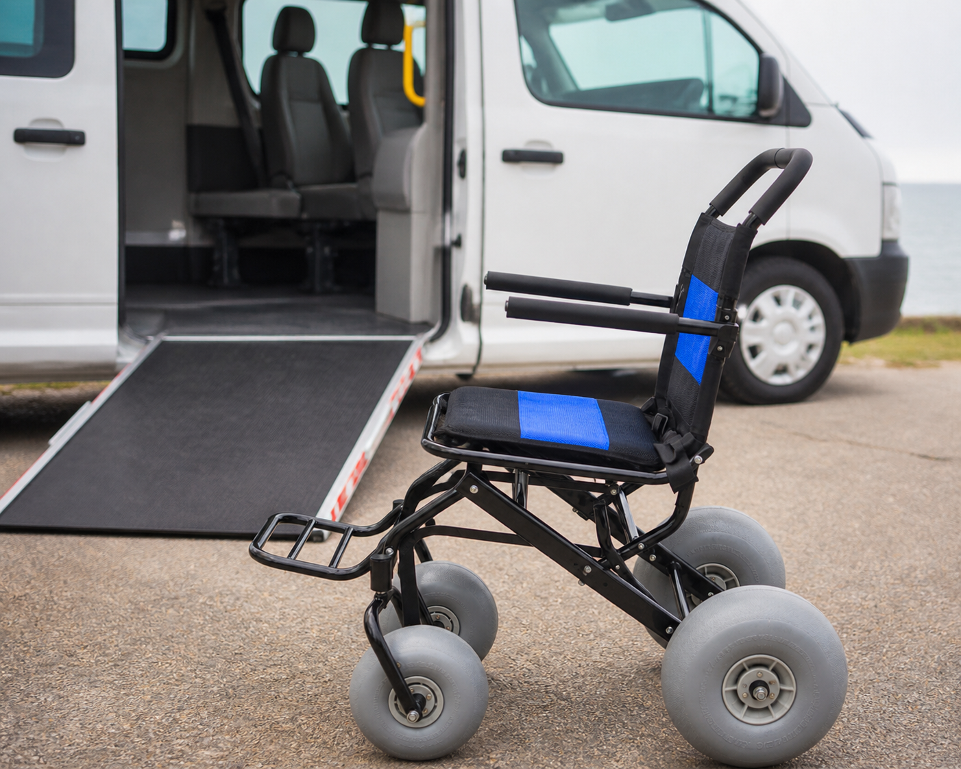 Lightweight Beach Wheelchair section 3