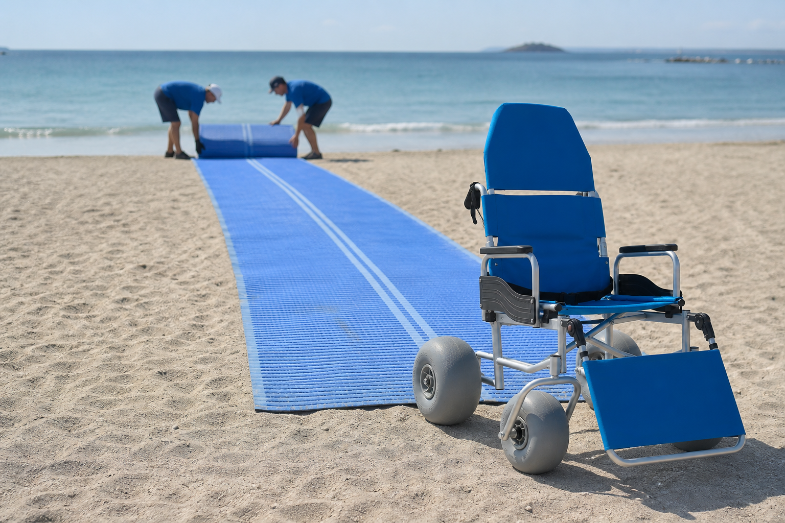 Accessibility Beach Mat section 2