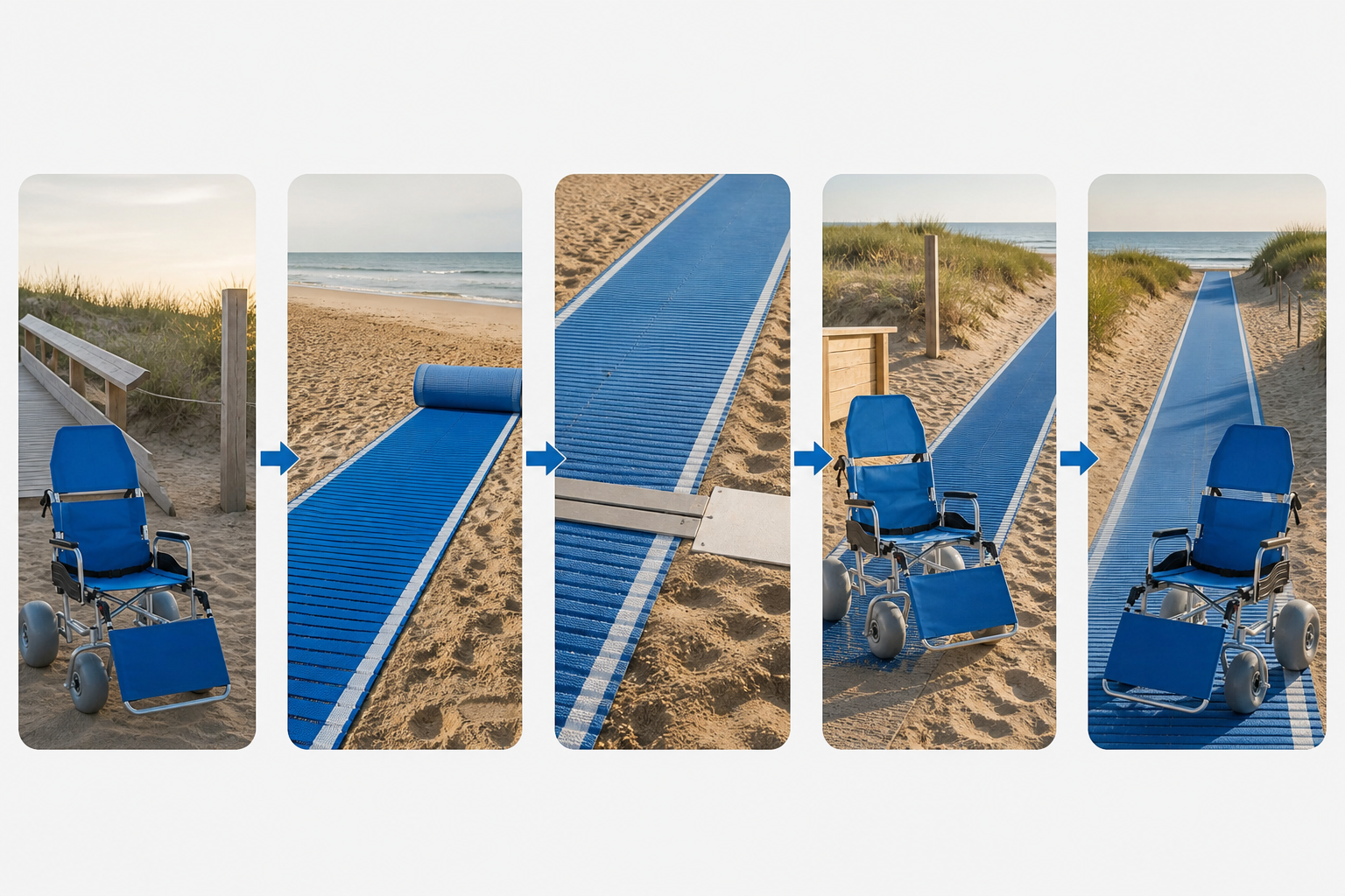 Accessibility Beach Mat section 10